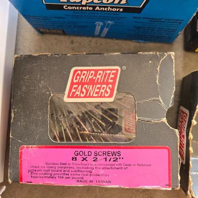 Mixed Nails and Hardware Lot