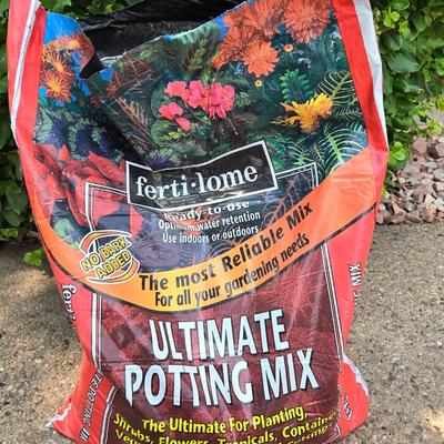 Half a Bag of Potting Soil Mix