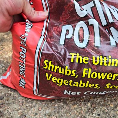 Half a Bag of Potting Soil Mix
