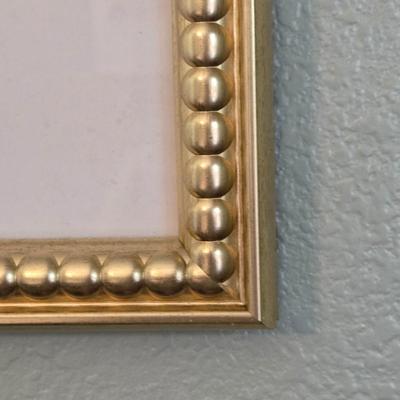 Gold Gilt Framed Pink Flamingo