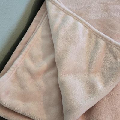Soft Pink Throw Blanket
