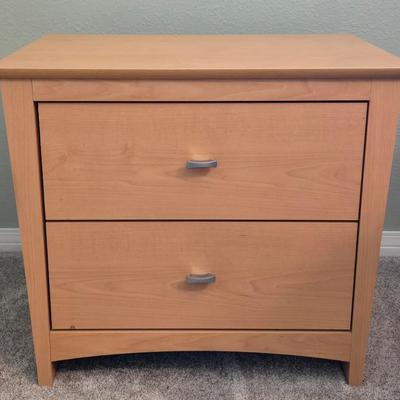 2 Drawer Side Table #1