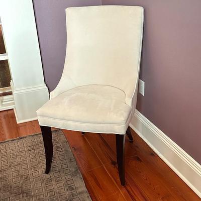 BERGER HOME ~ Beautiful Mahogany Oval Inlaid Table & Mahogany Chairs