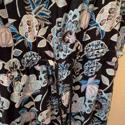 Blue Floral Jumpsuit