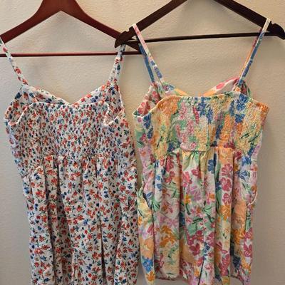 (2) Shorts Rompers