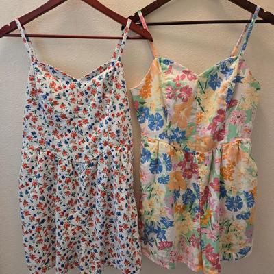 (2) Shorts Rompers