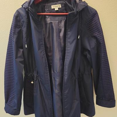 Navy Hooded Jacket