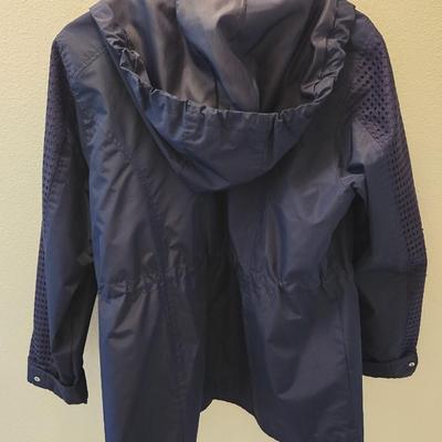Navy Hooded Jacket
