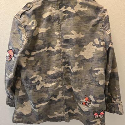GAP Camo Jacket with Butterfly Patches