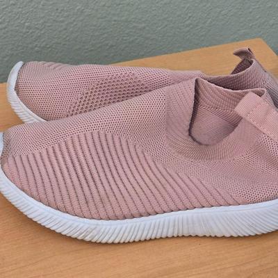 Pink Slip On Shoes