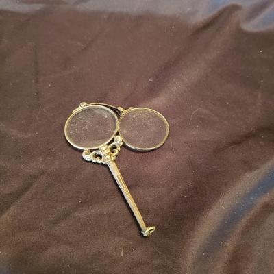 Vintage Glasses and Bausch & Lomb Magnifying Glass (PB-KD)