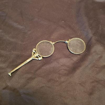 Vintage Glasses and Bausch & Lomb Magnifying Glass (PB-KD)