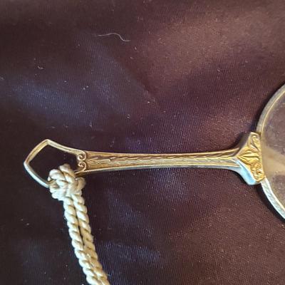 Vintage Glasses and Bausch & Lomb Magnifying Glass (PB-KD)