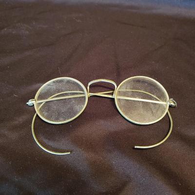 Vintage Glasses and Bausch & Lomb Magnifying Glass (PB-KD)