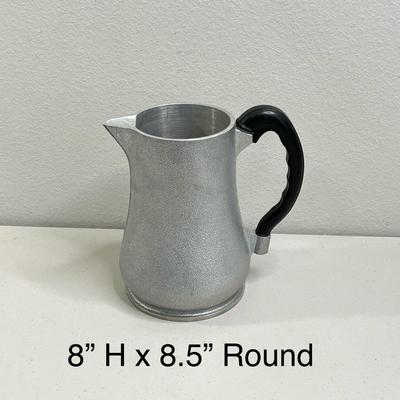 GAURDIAN SERVICE ~ Vtg 1930-40s Cast Aluminum Cookware ~ Set Of Six (6)