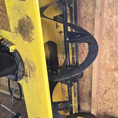 JOHN DEERE 4 Rivers X 580 with 54" Accel Deep Deck with John Deere Tiller, John Deere Snow Blower, and Yardworks Lawn Sweeper