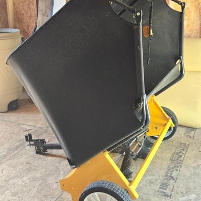 JOHN DEERE 4 Rivers X 580 with 54" Accel Deep Deck with John Deere Tiller, John Deere Snow Blower, and Yardworks Lawn Sweeper
