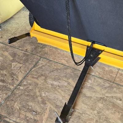 JOHN DEERE 4 Rivers X 580 with 54" Accel Deep Deck with John Deere Tiller, John Deere Snow Blower, and Yardworks Lawn Sweeper