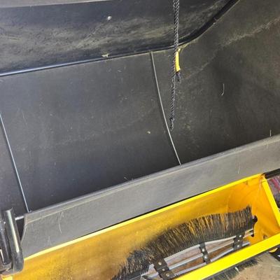 JOHN DEERE 4 Rivers X 580 with 54" Accel Deep Deck with John Deere Tiller, John Deere Snow Blower, and Yardworks Lawn Sweeper