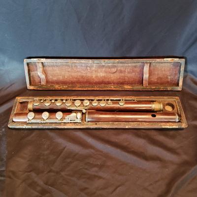 Vintage Ronnberg N. York Flute from UNC Musical Club 1917-? (PB-KD)