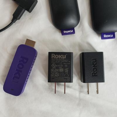 Vizio 42" TV with Remote and Three Roku Sticks (PB-KD)