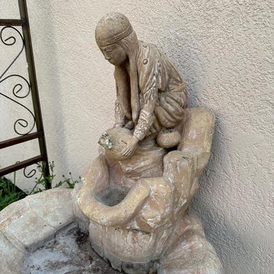 CONCRETE 3 PC WATER FEATURE