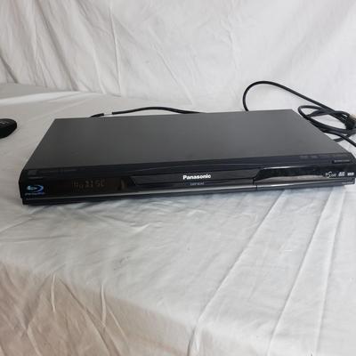Panasonic Blue-Ray Disc Player With Remote and Various DVDs (PB-KD)