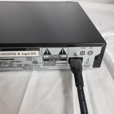 Panasonic Blue-Ray Disc Player With Remote and Various DVDs (PB-KD)