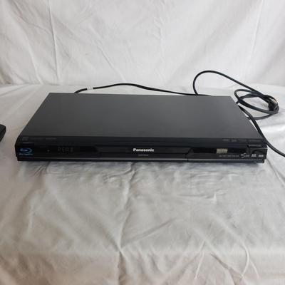 Panasonic Blue-Ray Disc Player With Remote and Various DVDs (PB-KD)