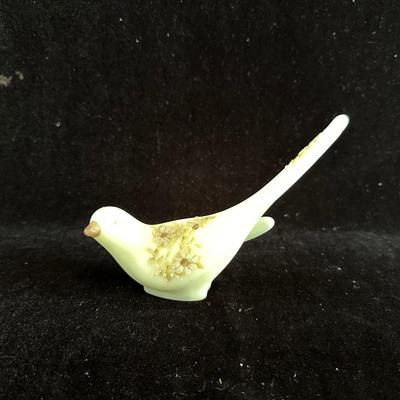 HAND PAINTED FENTON BIRD