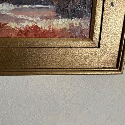 OIL ON CANVAS "THE FLINT HILLS" BY J KOCH