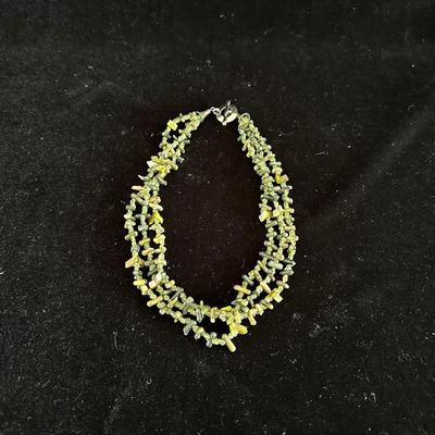 3 STRAND BEADED NECKLACE