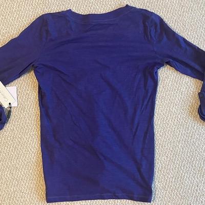 Brand New w/Tags - Calvin Klein Performance V-Neck Shirt, Size XS