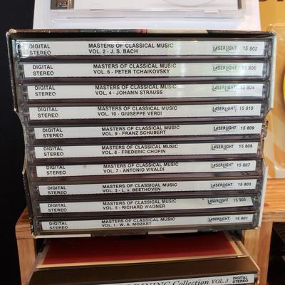 Musical CDs from Mozart to Mary Chapin Carpenter (PB-KD)