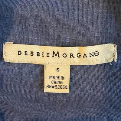 Brand New w/Tags - Debbie Morgan Blue Button Up Shirt, Size S