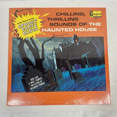 Haunted House Sounds: Walt Disney's Disneyland Records 33RPM Vinyl Album MINT - Sealed