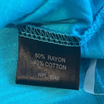 Brand New w/Tags INC Turquoise Ruched Button-Up Blouse, Size PS
