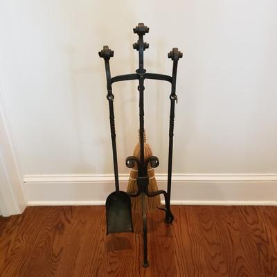 Cast Iron Fireplace Set (PB-KD)