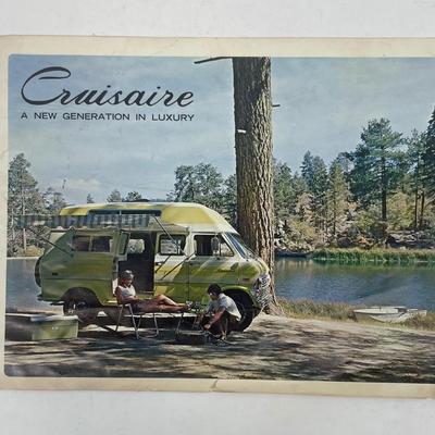 Vintage Cruisaire Van Conversion Brochure 1973
