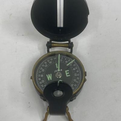 Vintage Lensatic Engineer's Compass