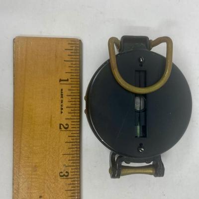 Vintage Lensatic Engineer's Compass