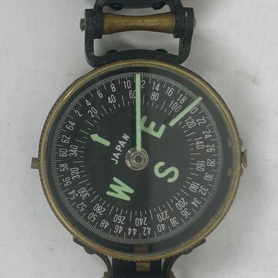 Vintage Lensatic Engineer's Compass