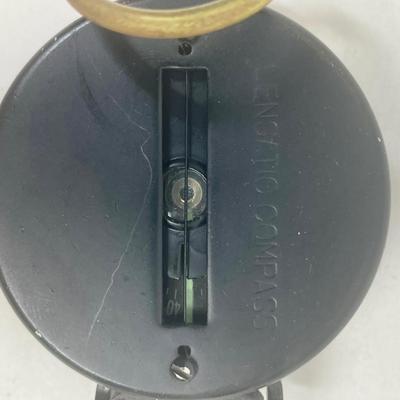 Vintage Lensatic Engineer's Compass