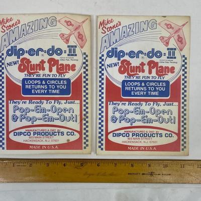 VINTAGE Mike Stone's Amazing dip-er-do II Stunt Plane HACKENSACK, NJ,USA