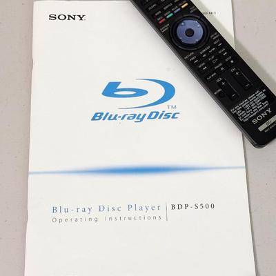 SONY ~ Blue-ray Disc Player ~ BDP S500