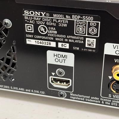 SONY ~ Blue-ray Disc Player ~ BDP S500