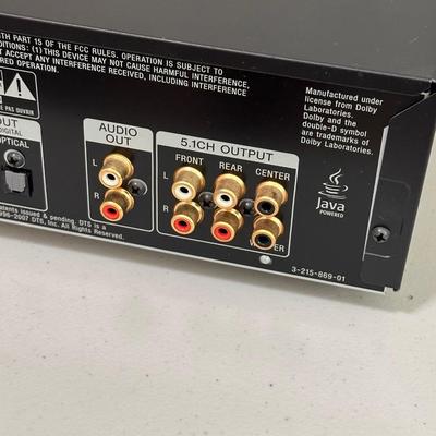 SONY ~ Blue-ray Disc Player ~ BDP S500
