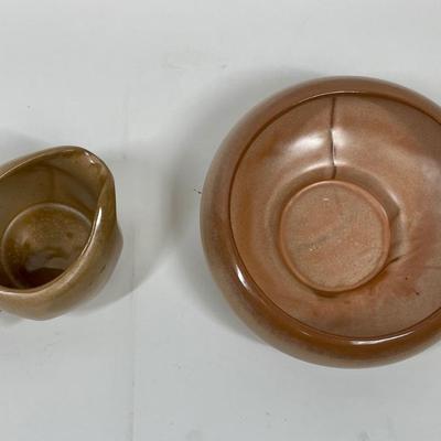 Frankoma Ceramic Bowl and Cup
