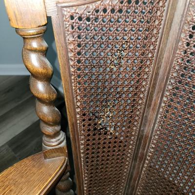 Barley Twist Caned Chair