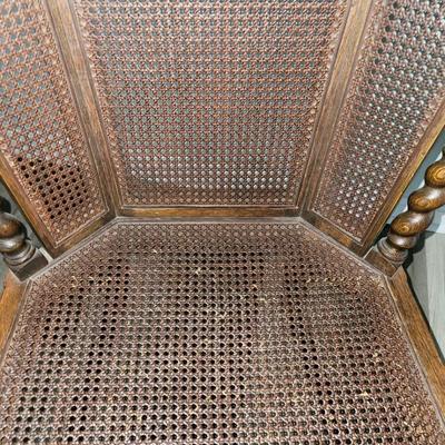 Barley Twist Caned Chair